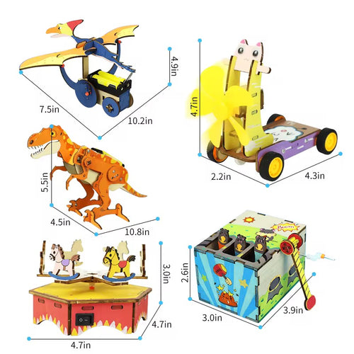 5-in-1 STEM Dino Safari Kit