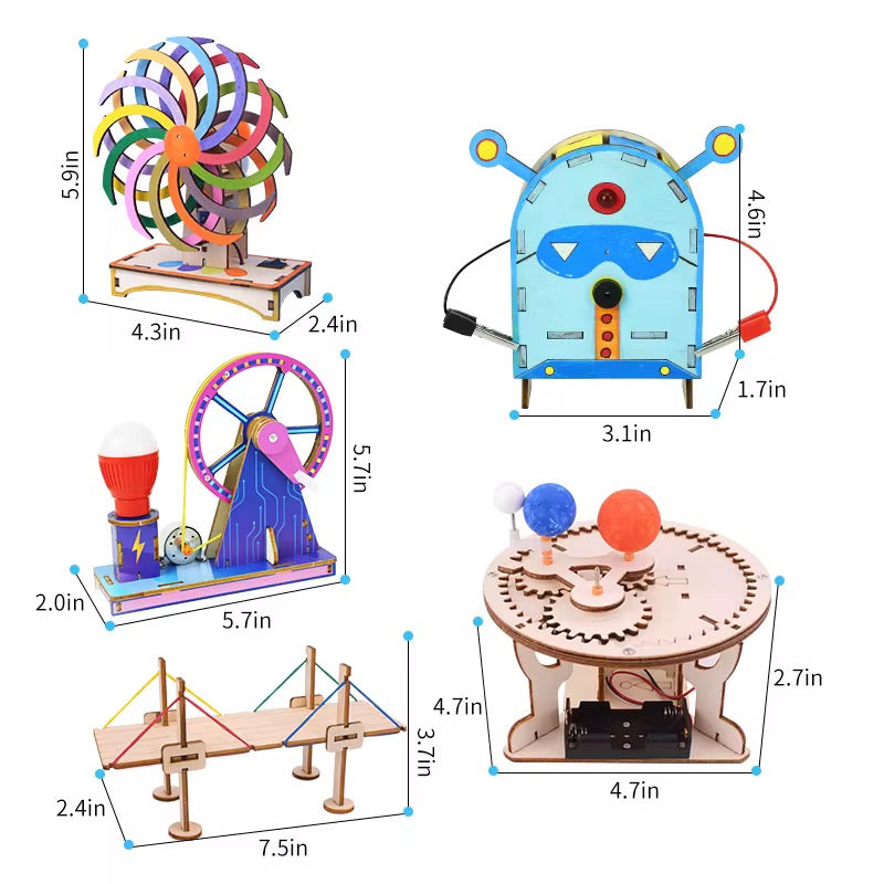 5-in-1 STEM Industrial Science Kit