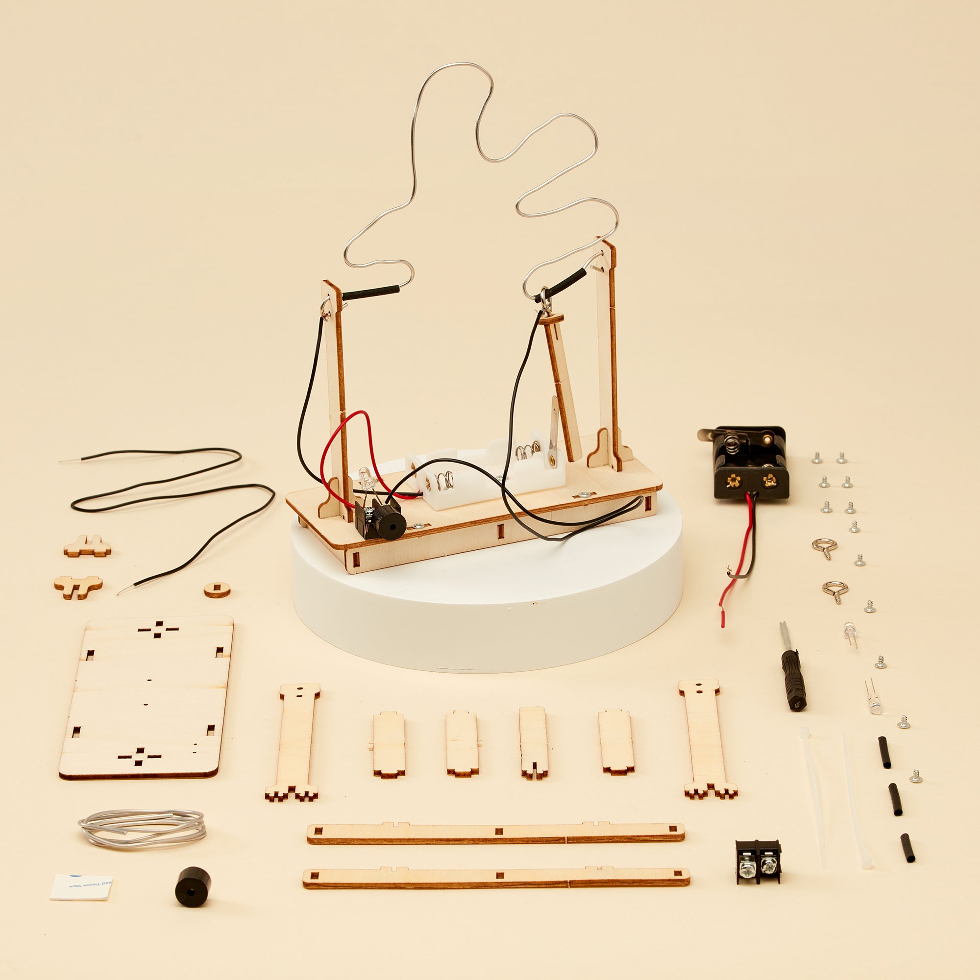 Buzz Wire Game DIY Kit, Educational STEM Toy
